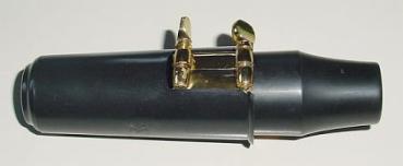 Mundstück Tenor Saxophon, komplett mit Klammer + Kappe!